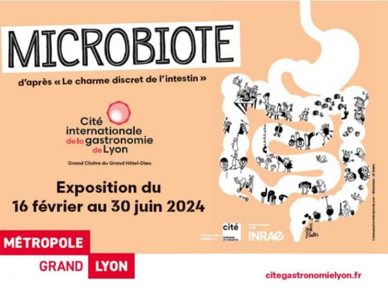 Lire la suite à propos de l’article Exposition sur le microbiote à la Cité internationale de la Gastronomie – Lyon